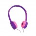 AURICULARES MAXELL KIDZ PLEGABLES VIOLETA Y ROSA