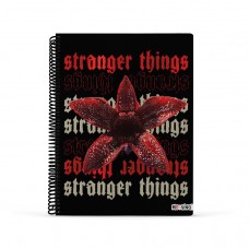 CUADERNO UNIVERSITARIO CUADRICULADO T/D X 80 H MOOVING STRANGER THINGS