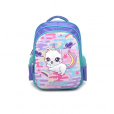 MOCHILA ESPALDA TRENDY UNICORNIO GATITA 16782