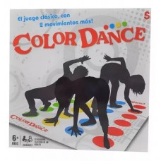 COLOR DANCE TWISTER JUEGO DE DESTREZA  FLEXIBILIDAD