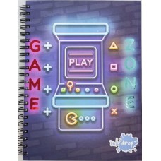 CUADERNO UNIVERSITARIO RAYADO T/D X 100 H GAME ZONE/PELOTA  INKDROP