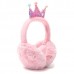 OREJERAS DE PELUCHE PLEGABLES CORONA SKORA