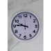 RELOJ DE PARED 35 CM DIAMETRO BLANCO