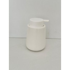 DISPENSER DE CERAMICA CON VALVULA CREMERA BLANCO