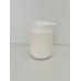 DISPENSER DE CERAMICA CON VALVULA CREMERA BLANCO