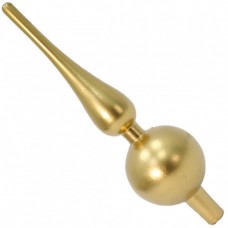 PUNTAL NAVIDEÑO 19 CM DORADO SATINADO Nº 5