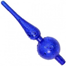 PUNTAL NAVIDEÑO 19 CM AZUL SALPICADO Nº 5