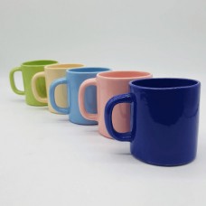 TAZA DE CERAMICA MUG COLORES RECTA