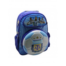 MOCHILA ESPALDA AFA SELECCION ARGENTINA MESSI 16 PULG.