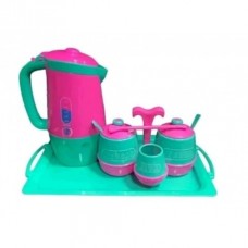 JUEGO DE COCINA - SET DE MATE RIVAPLAST CON PAVA ELECTRICA Y BANDEJA