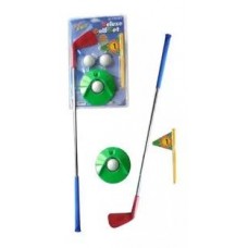 JUEGO DE GOLF METALICO GOLFER EN BLISTER