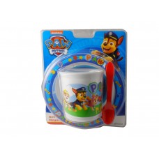 SET DE REGALO PAW PATROL (PLATO+TAZA+CUCHARA)