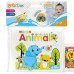 LIBRO DE TELA LAVABLE BABYGUS MUNDO ANIMAL