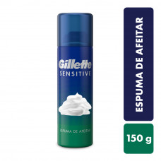 ESPUMA DE AFEITAR GILLETTE X 150 G SENSITIVE