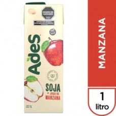 JUGO DE MANZANA ADES SOJA X 1 L