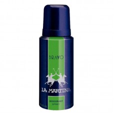 DESODORANTE EN AEROSOL MASCULINO LA MARTINA BRAVO X 150 ML