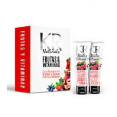 ESTUCHE PARA REGALO KARINA RABOLINI FRUTAS &amp; VITAMINAS  CREMA CORPORAL + CREMA P