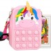 CARTERITA INFANTIL POP IT UNICORNIO CHICA