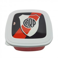 CAJA HERMETICA SANDWICHERA PERSONAJES RIVER PLATE