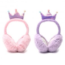 OREJERAS DE PELUCHE PLEGABLES CORONA SKORA