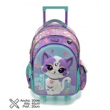 MOCHILA CON CARRO CAT 3D MY LITTLE SPACE CAT PHI PHI TOYS