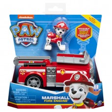 PAW PATROL MARSHALL CON VEHICULO DE BOMBEROS