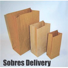 BOLSITAS DE PAPEL DELIVERY GRANDE 26 X 17 X 37