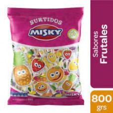 CARAMELOS MASTICABLES MISKY SURTIDO