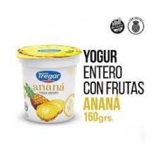 YOGUR TREGAR ENTERO CON FRUTAS ANANA