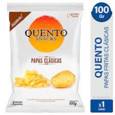 PAPAS FRITAS QUENTO TRADICIONAL X 100G