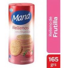 GALLETITAS MANA RELLENAS FRUTILLA X 165