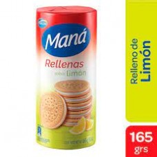 GALLETITAS MANA RELLENAS LIMON X 165