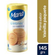 GALLETITAS MANA X 145 G VAINILLA