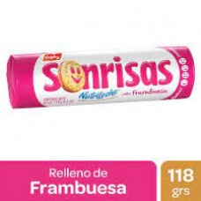 GALLETITAS SONRISAS FRAMBUESAS X 118 G