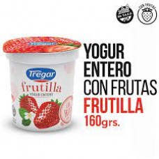 YOGUR TREGAR ENTERO CON FRUTAS FRUTILLA