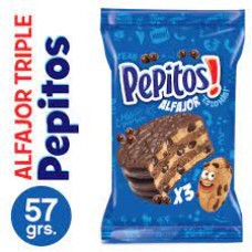 ALFAJOR PEPITOS TRIPLE