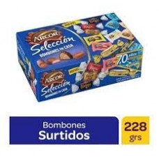 CAJA DE BOMBONES ARCOR SELECCION X 228 G