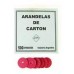 ARANDELAS DE CARTON X 500 UNIDADES