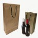 BOLSA DE CARTON PARA BOTELLA KRAFT DOBLE