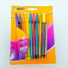 BOLIGRAFO X 10 COLORES BIC CRISTAL