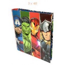 CARPETA Nº 3 3 X 40 AVENGERS 7798367891074