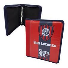 CARPETA Nº 3 3 X 40 CON CIERRE SAN LORENZO