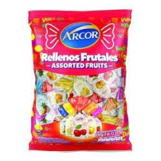 CARAMELOS ARCOR SAQUITOS DE FRUTA RELLENOS X 810 G