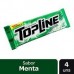 CHICLES TOP LINE X 4 MENTA