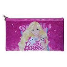 CARTUCHERA CON CIERRE BARBIE PVC