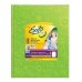 CUADERNO RAYADO T/D X 50 H FORRADO VERDE MANZANA EXITO