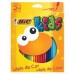 LAPICES DE COLORES X 12 CORTOS BIC KIDS