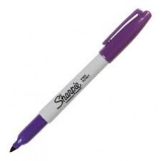 MARCADOR INDELEBLE FINO SHARPIE VIOLETA