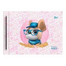 CARPETA PARA DIBUJO CON CORDON TRENDY DOGS