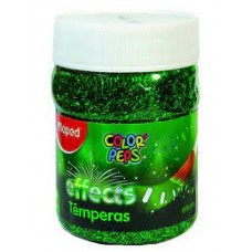 TEMPERA POTE CON GLITTER X 200 VERDE